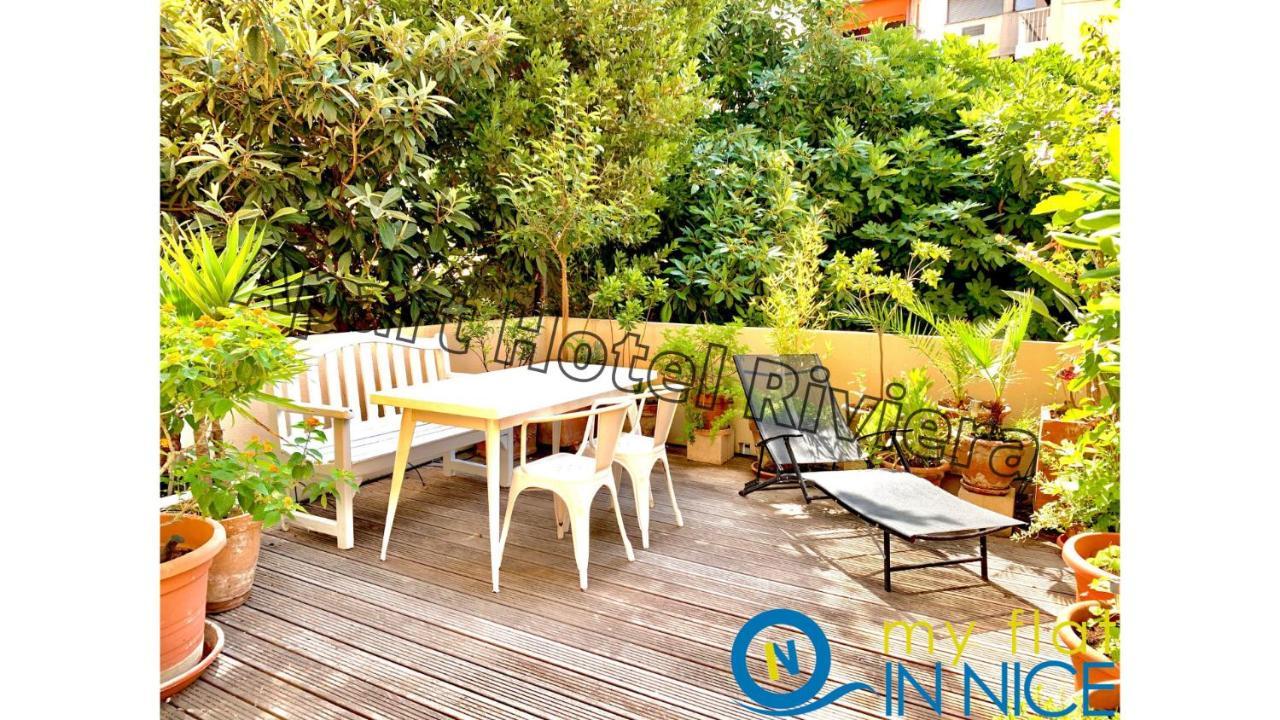 Aparthotel Riviera - Grimaldi Coeur De Ville - Large Studio Ac With Bigger South Terrace - Hyper Centre - Terrasse Esprit Nice Exteriör bild